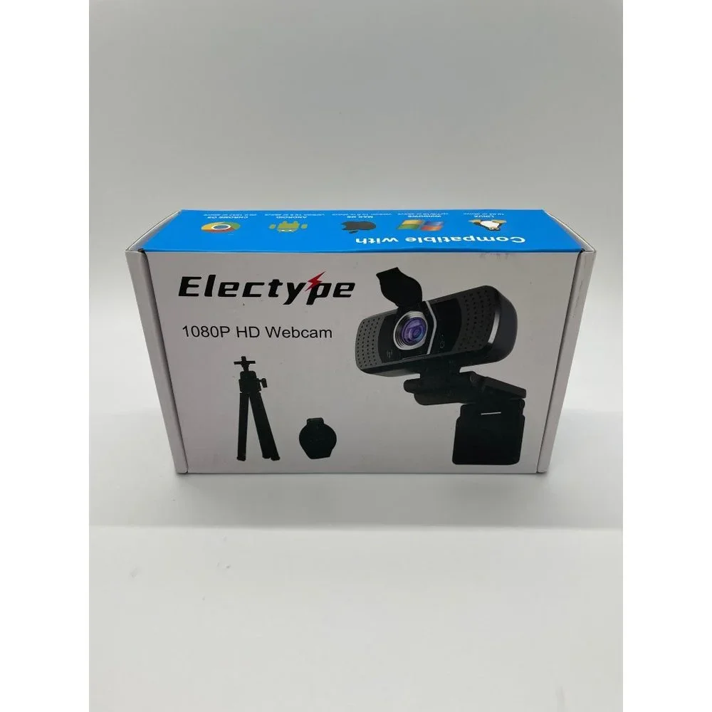 Electype webcam Web camera Full HD1080P Built-In Mic PC Laptop Desktop Video CH